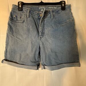 Lee Blue Jean Shorts with Rolled Cuffs